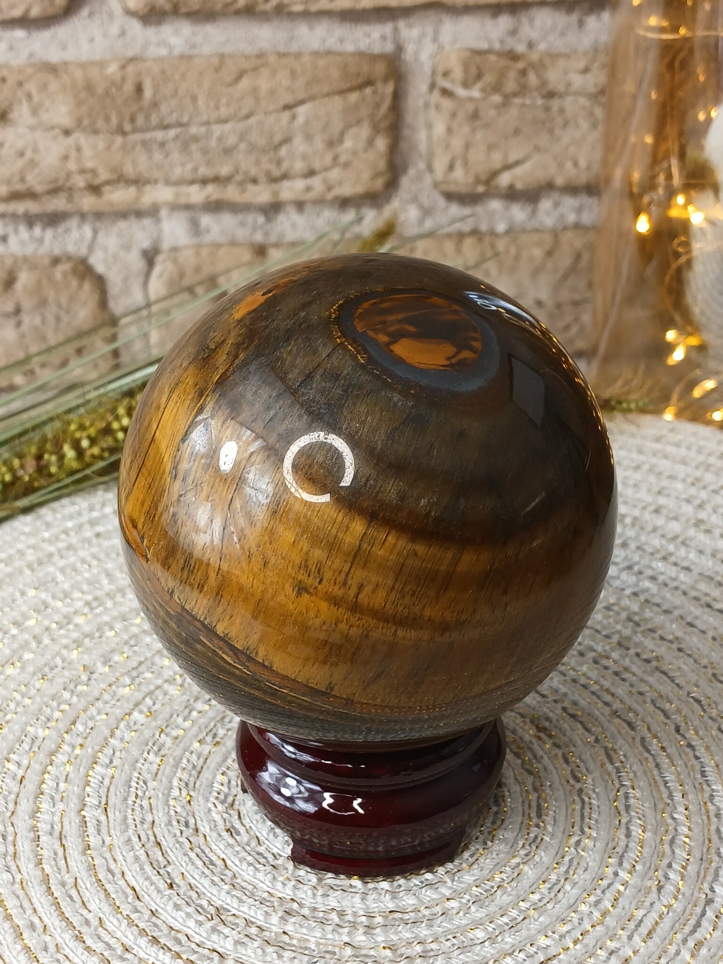 Tigerauge kugel 7,9 cm