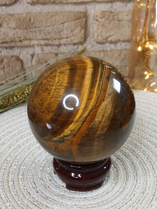 Tigerauge kugel 7,9 cm