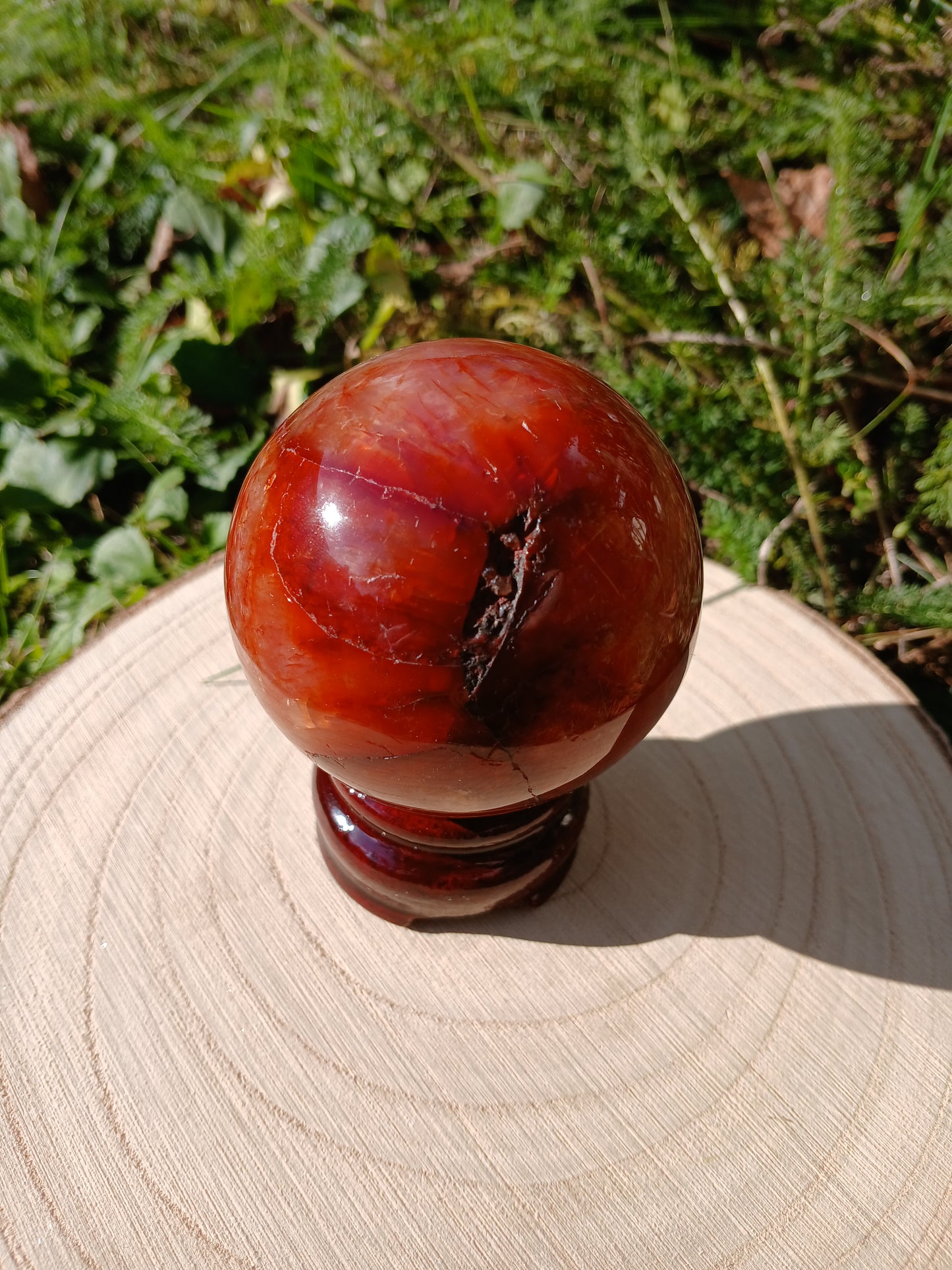 Karneol Kugel A-Qualität 5,7 cm