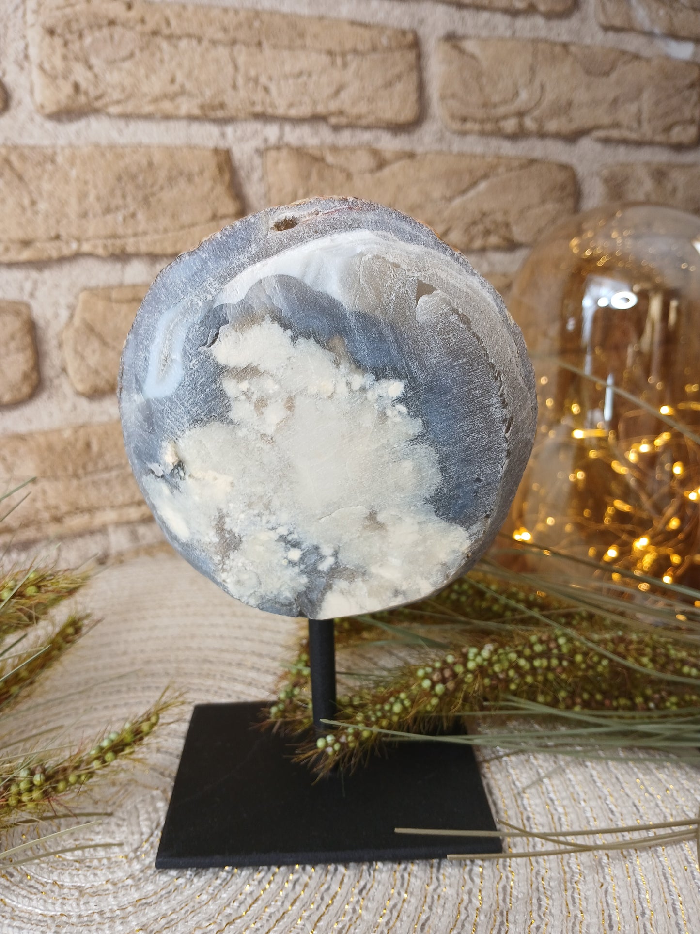 Druzy Achat auf Ständer