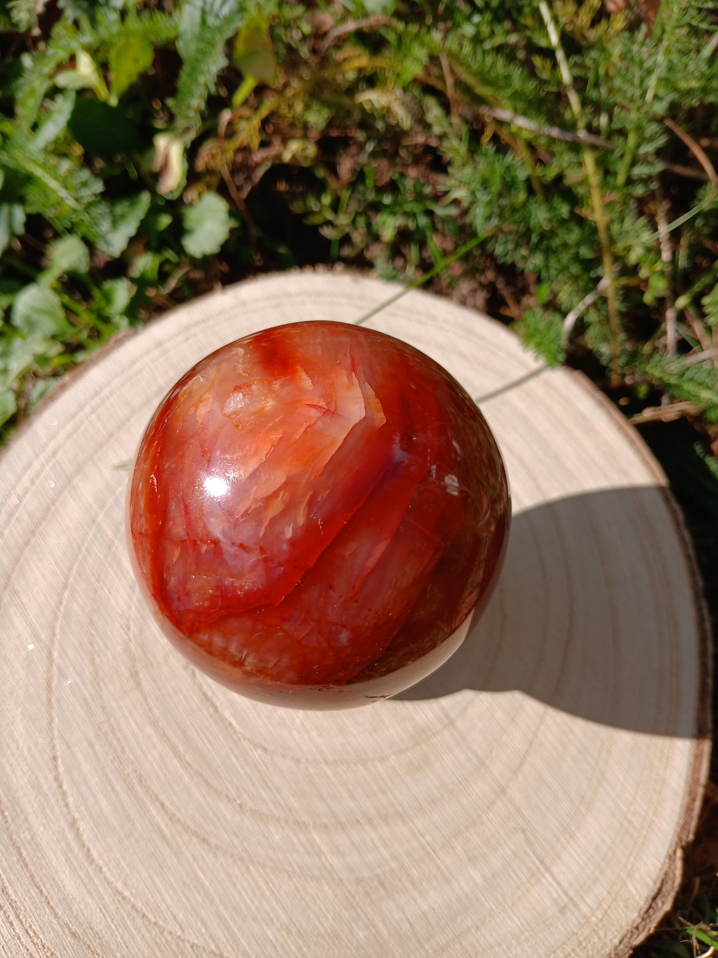 Karneol Kugel A-Qualität 5,7 cm