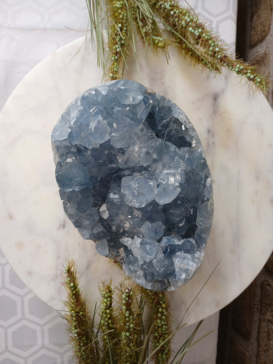 Coelestin Cluster "Ei" A-Qualität