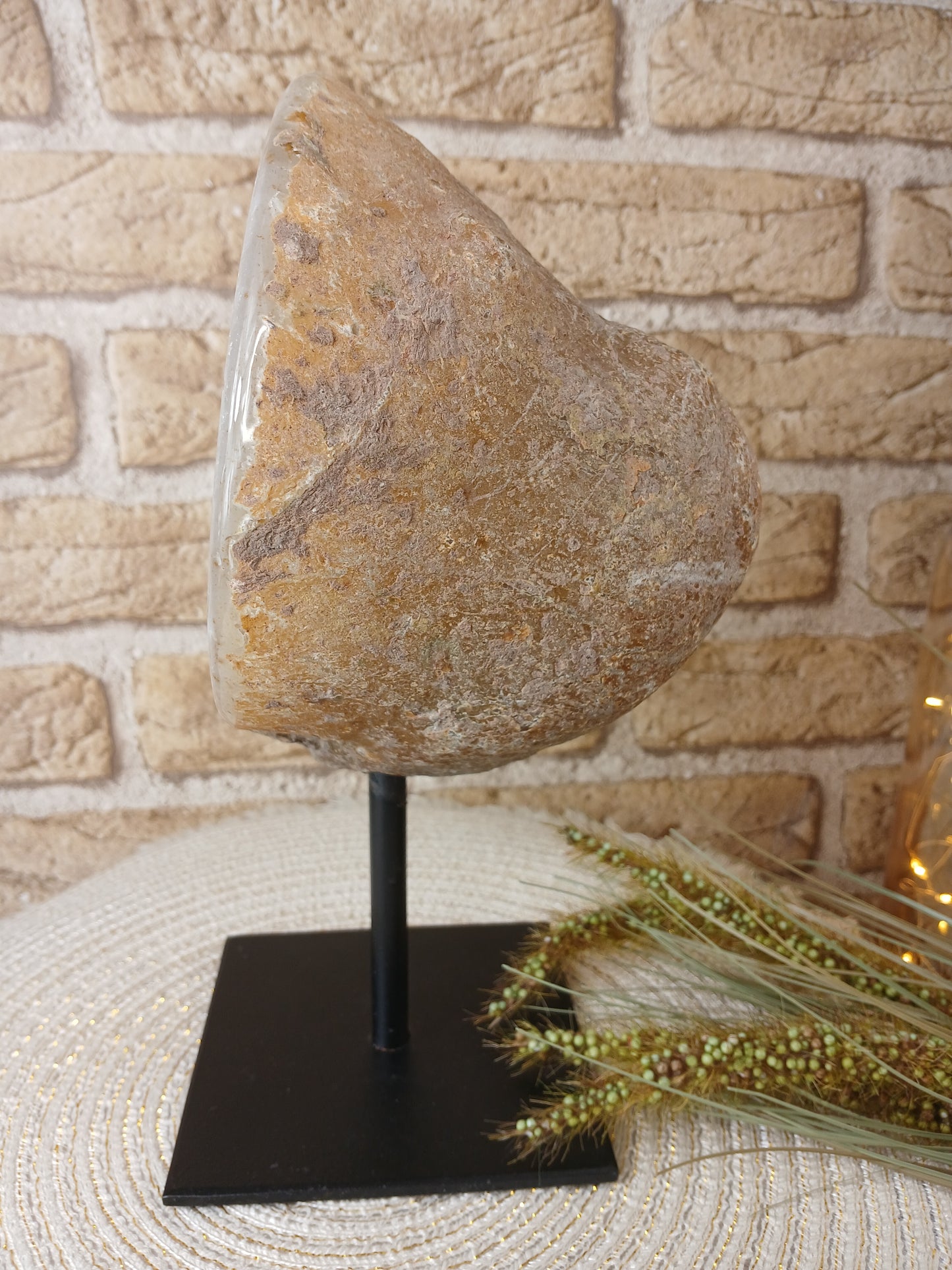 Druzy Achat auf Ständer