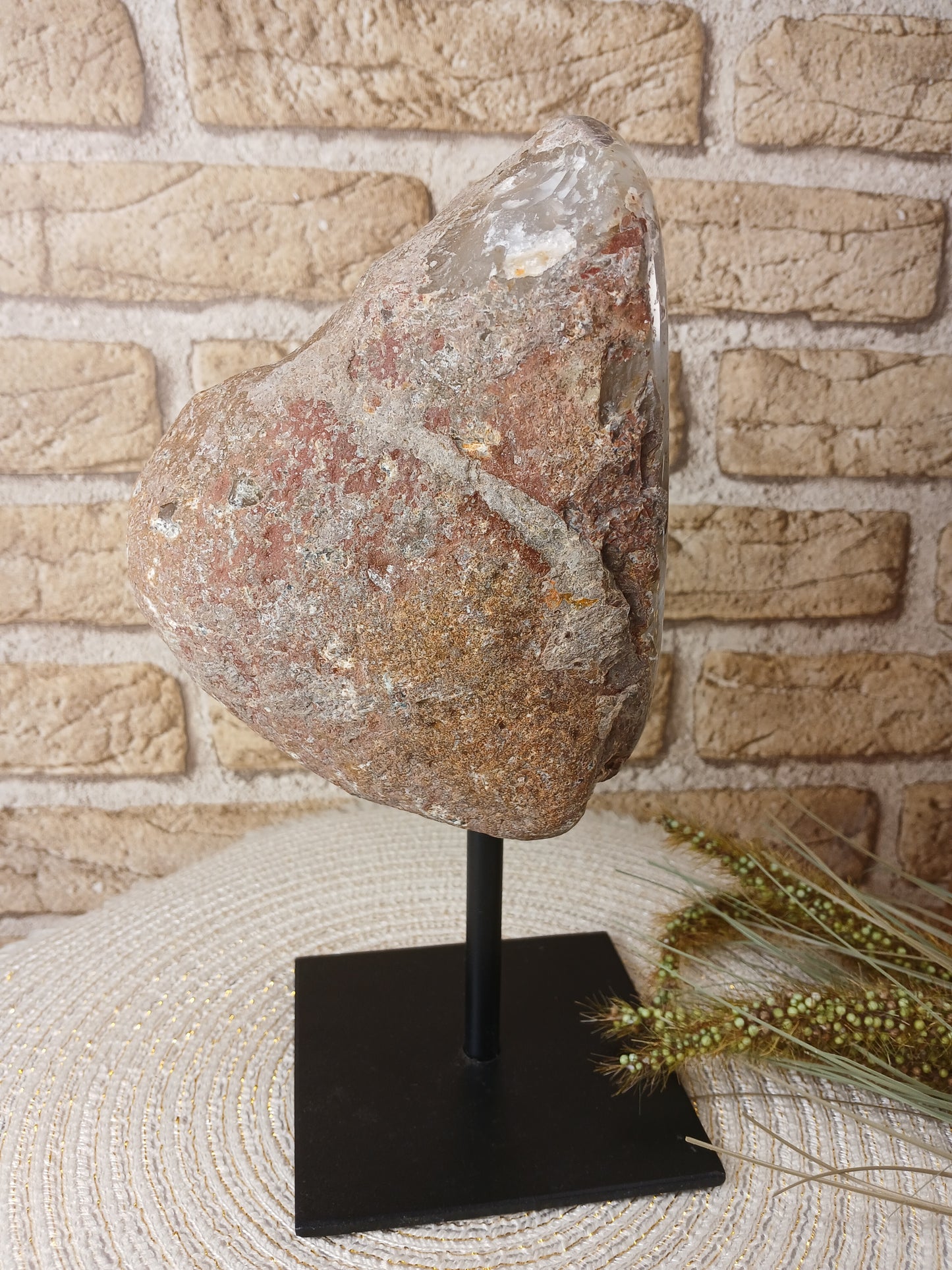 Druzy Achat auf Ständer