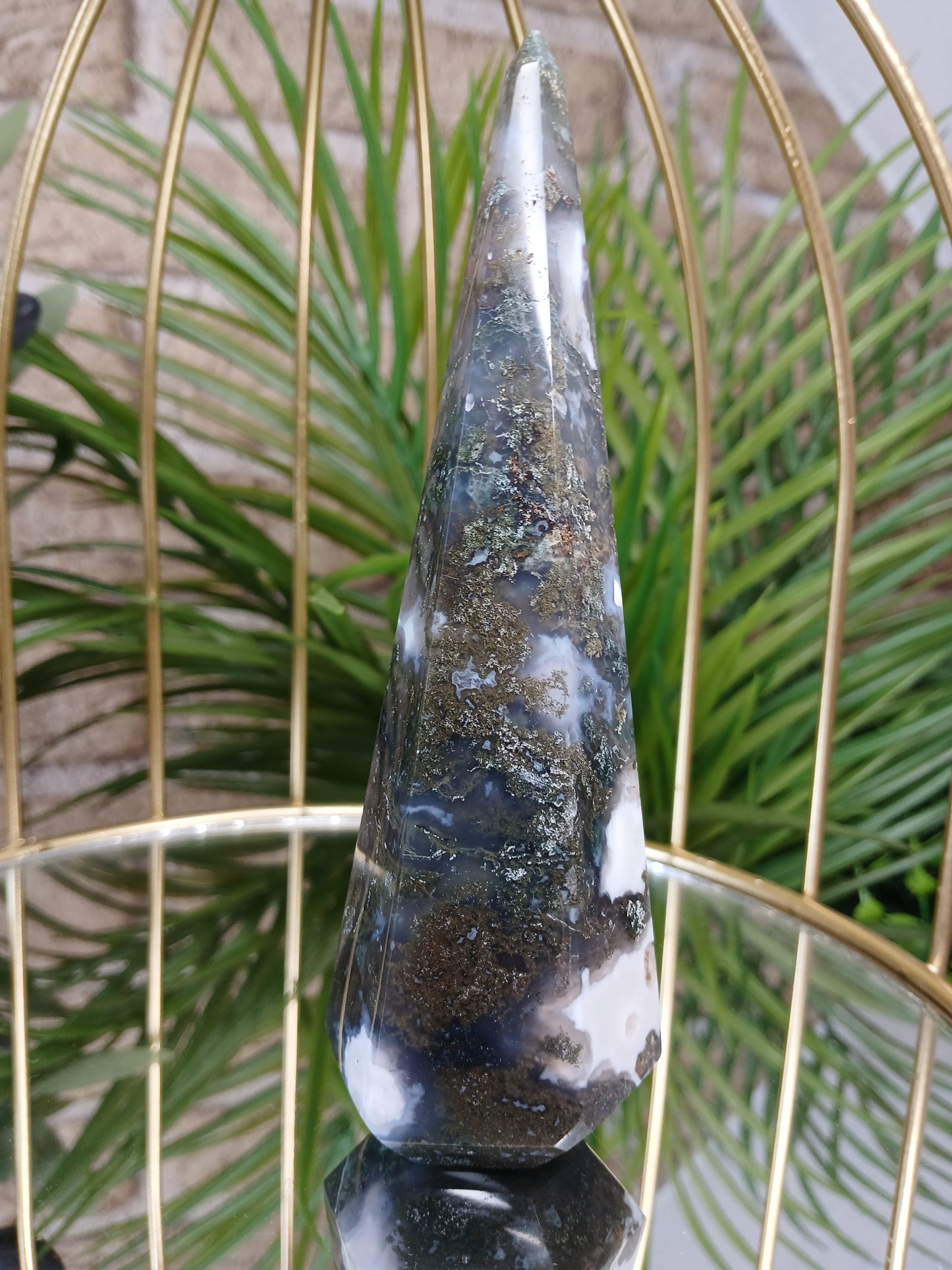 Moosachat Diamant Kegel