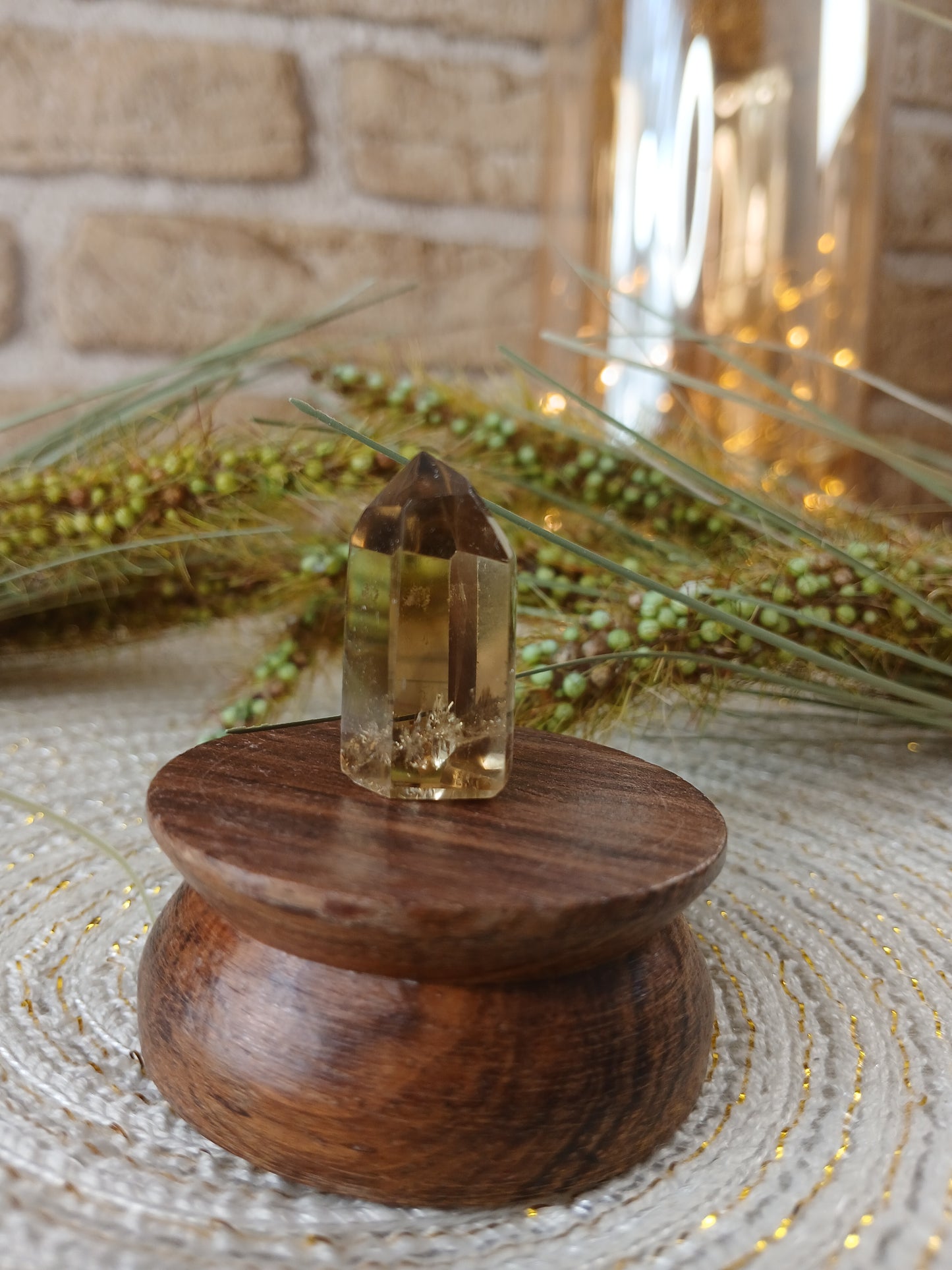 Naturcitrin Mini Spitze 2,7 cm