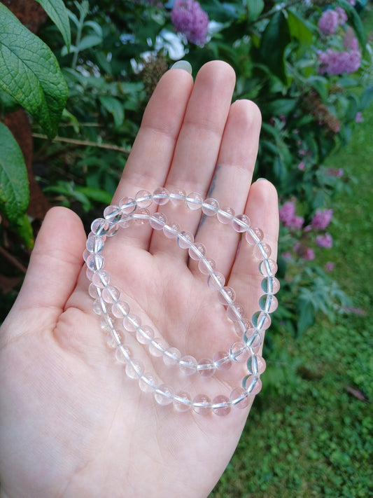 Bergkristall Armband 6mm