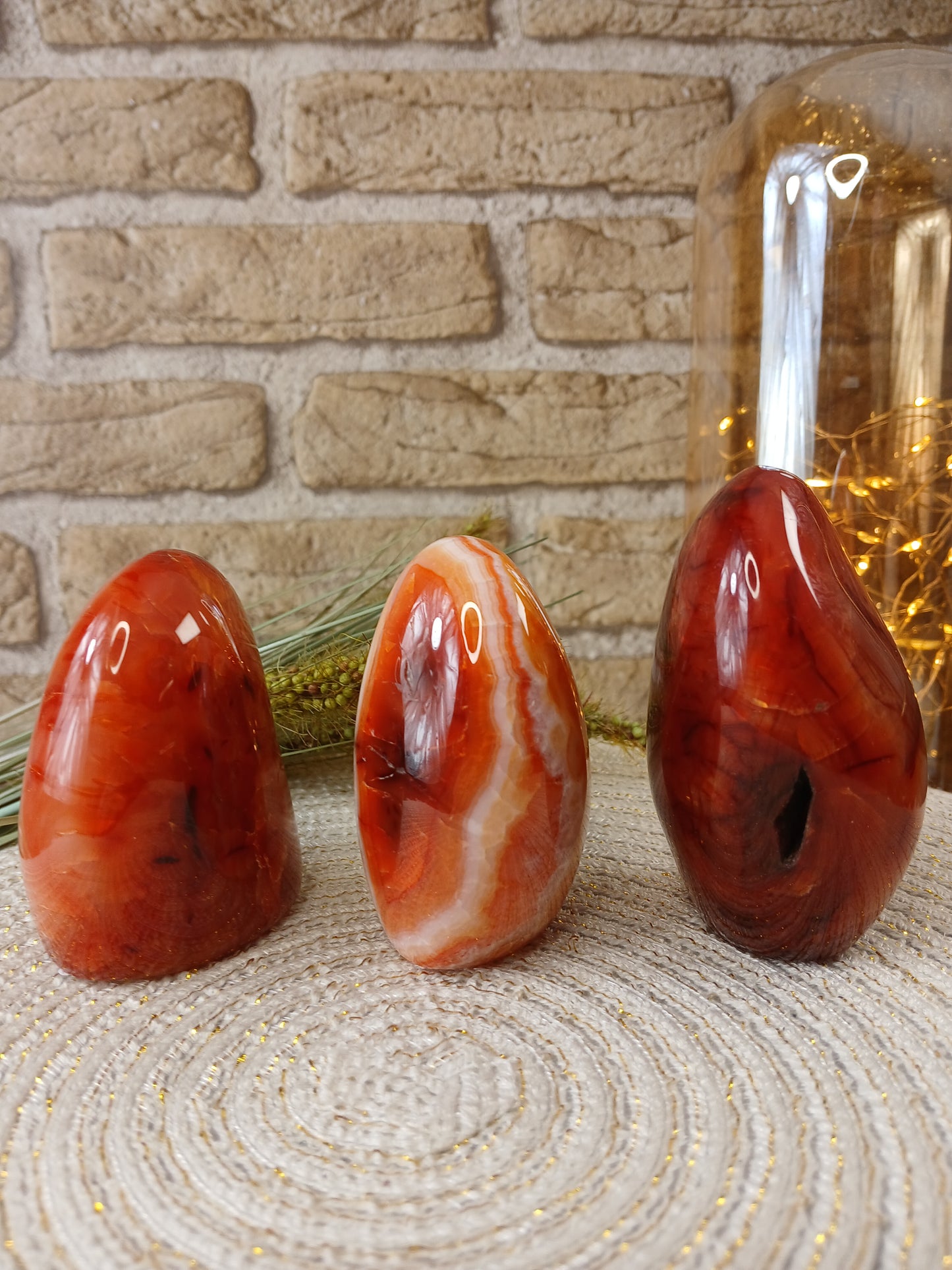 Karneol polierte Freiform