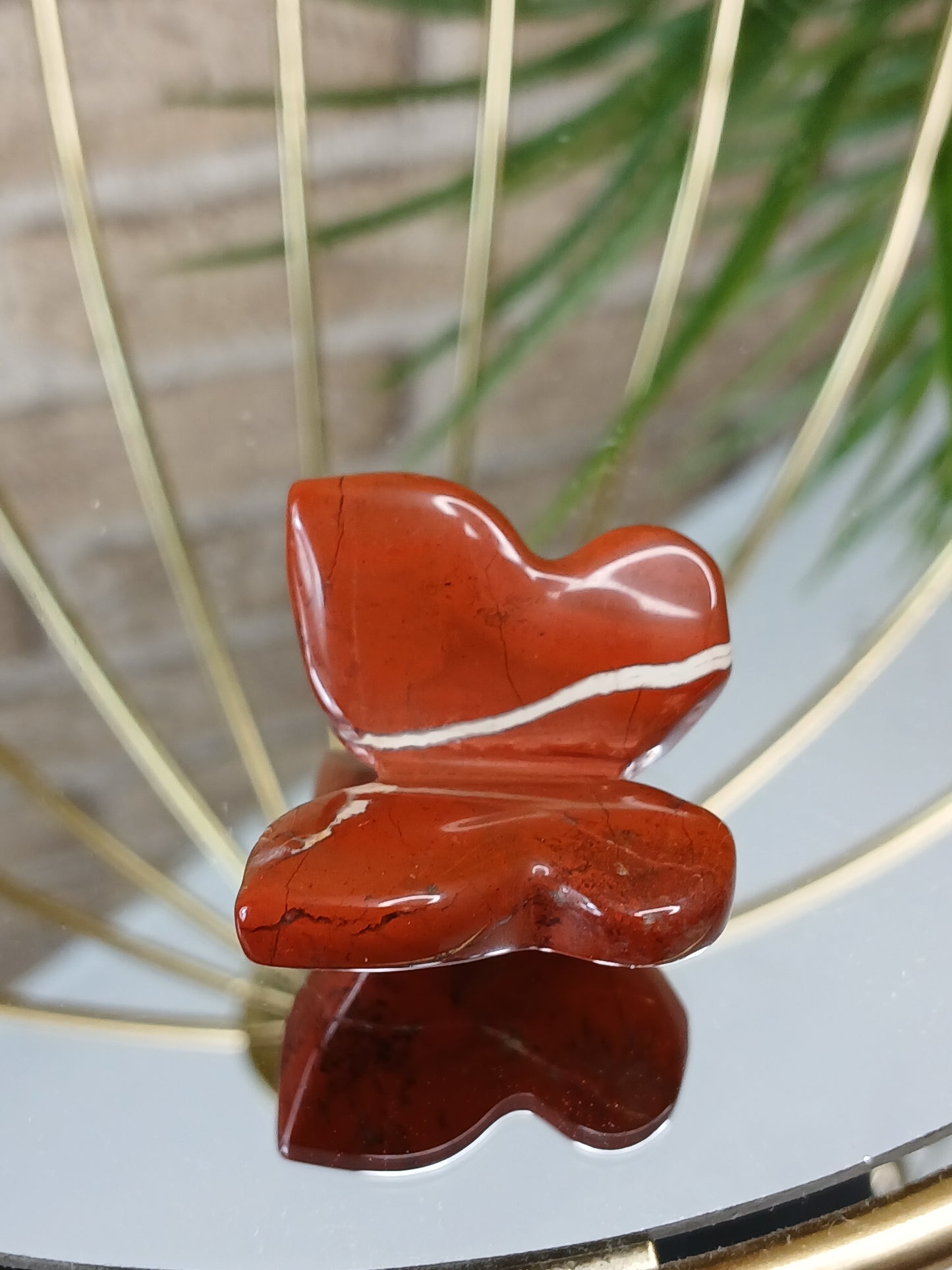 Roter Jaspis Schmetterling