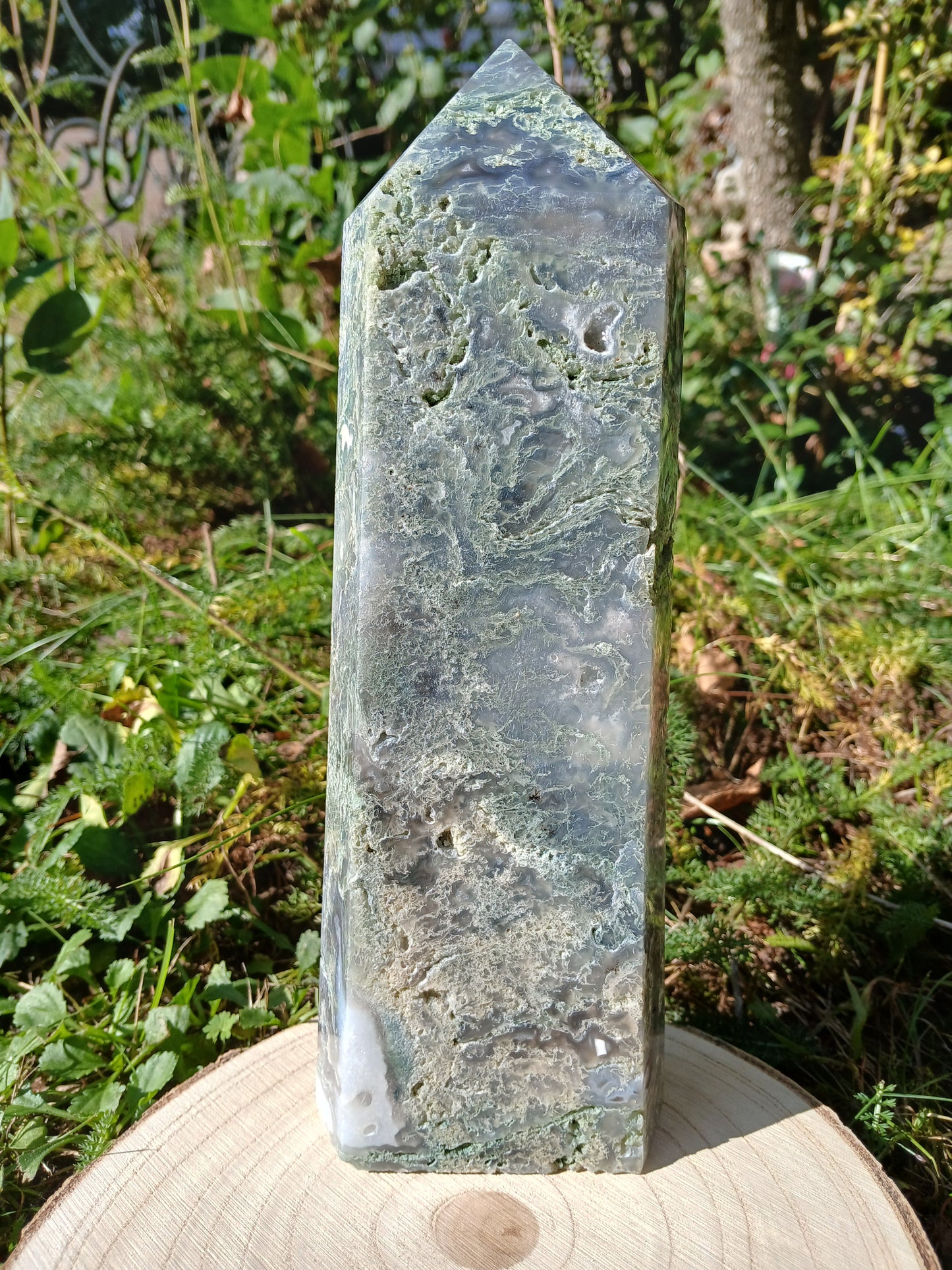 Moosachat Turm 21 cm