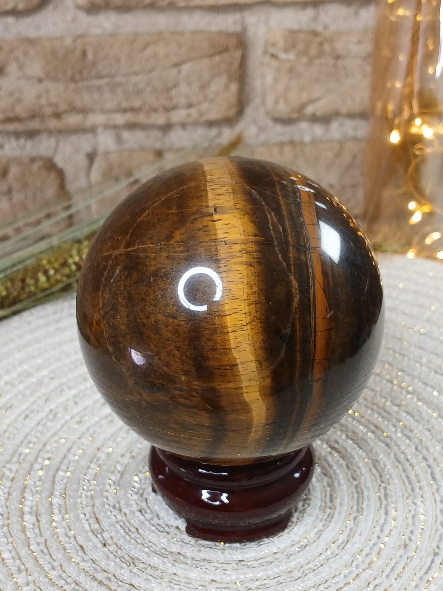 Tigerauge kugel 7,9 cm